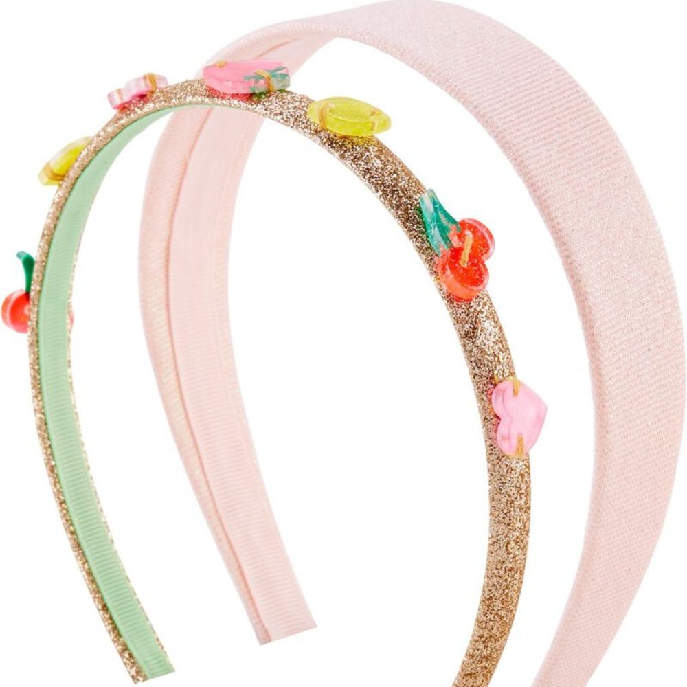 OSHKOSH Girl 2-Pack Charm Headbands NWT